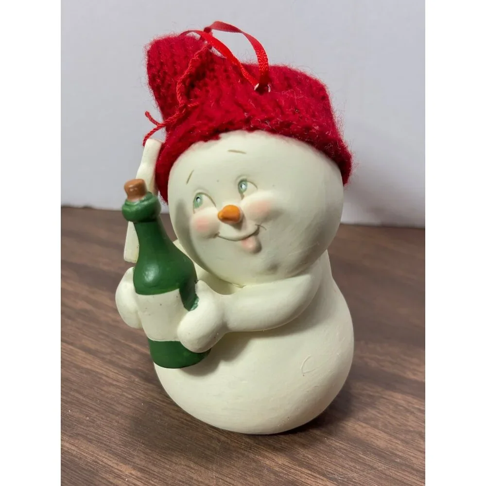 Department 56 Snowpinions Love The Wine You Are With Christmas Ornament
